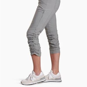 KUHL Women's Trekr™ Pant, Size 6 Regular Blue Ruched 31x31 Outdoor Hiking